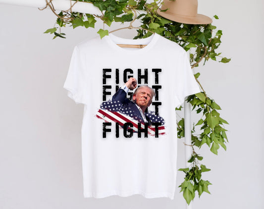 DTF Trump Fight Clothing Designs