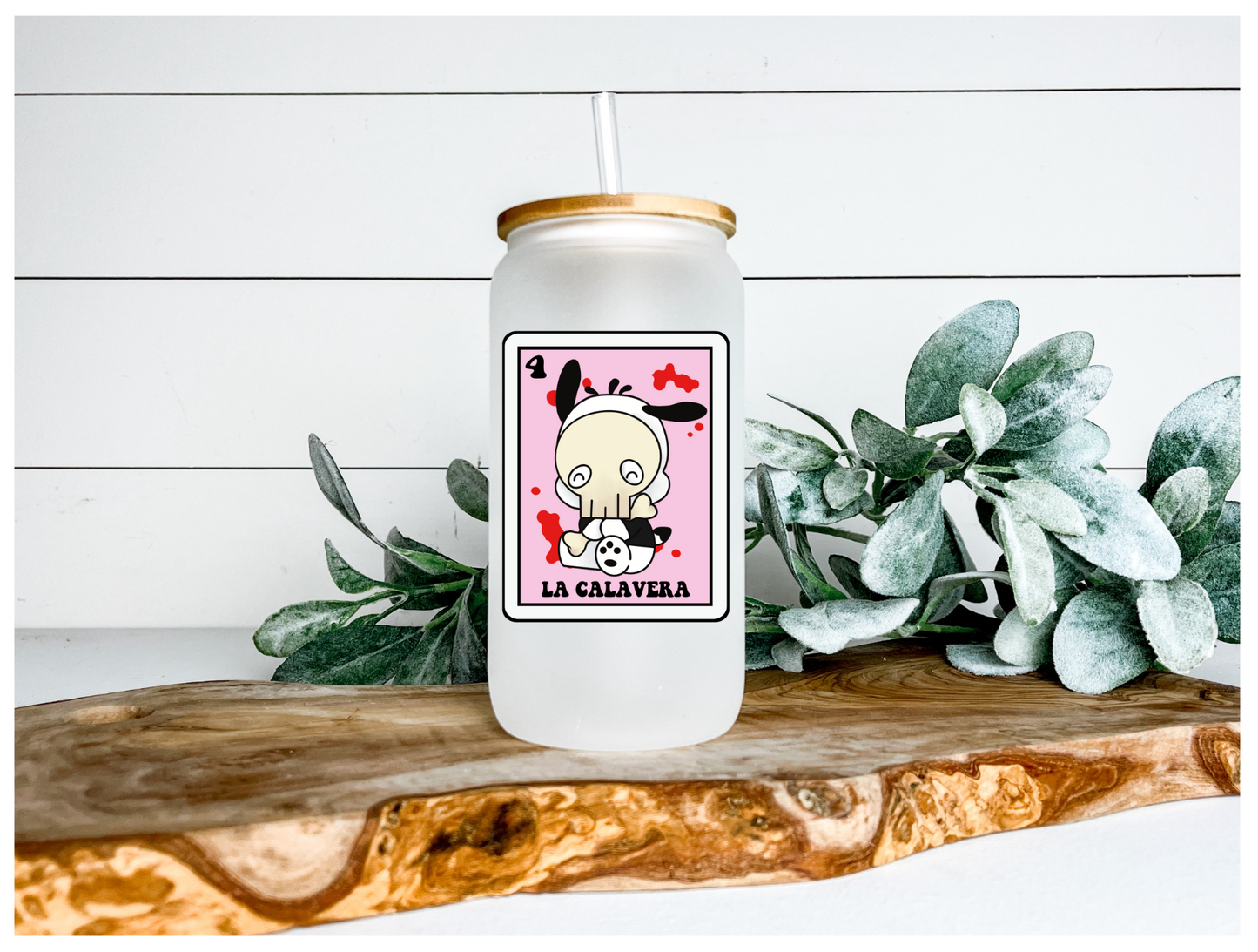 La Calavera Loteria UV DTF Single Design