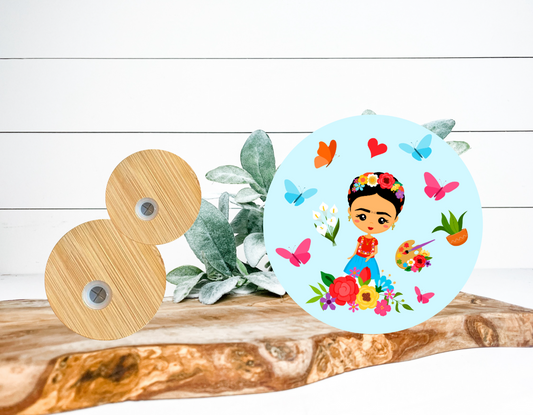 Frida Lid Wrap / Decal UVDTF