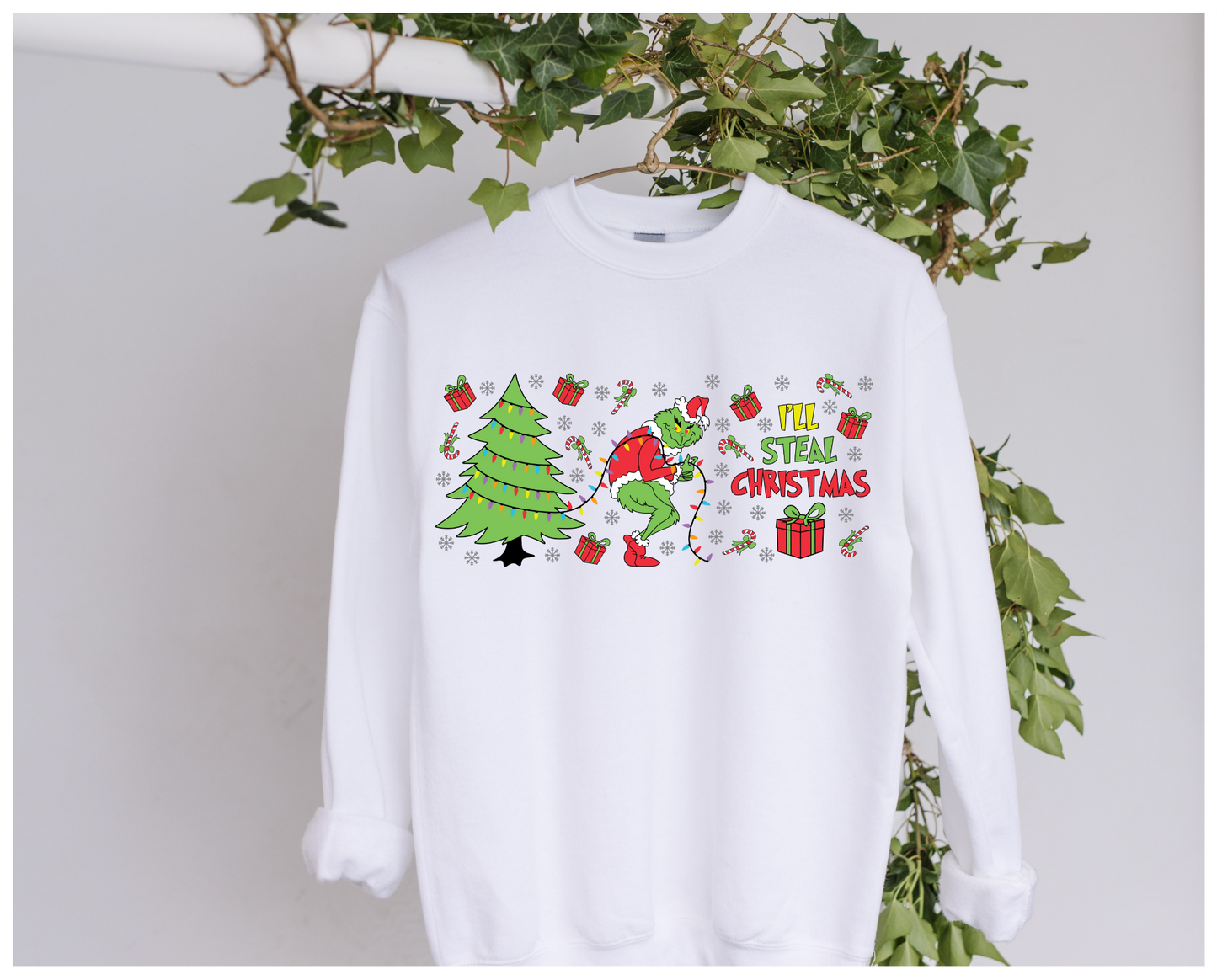 DTF I'll Steal Cristmas Clothing Designs