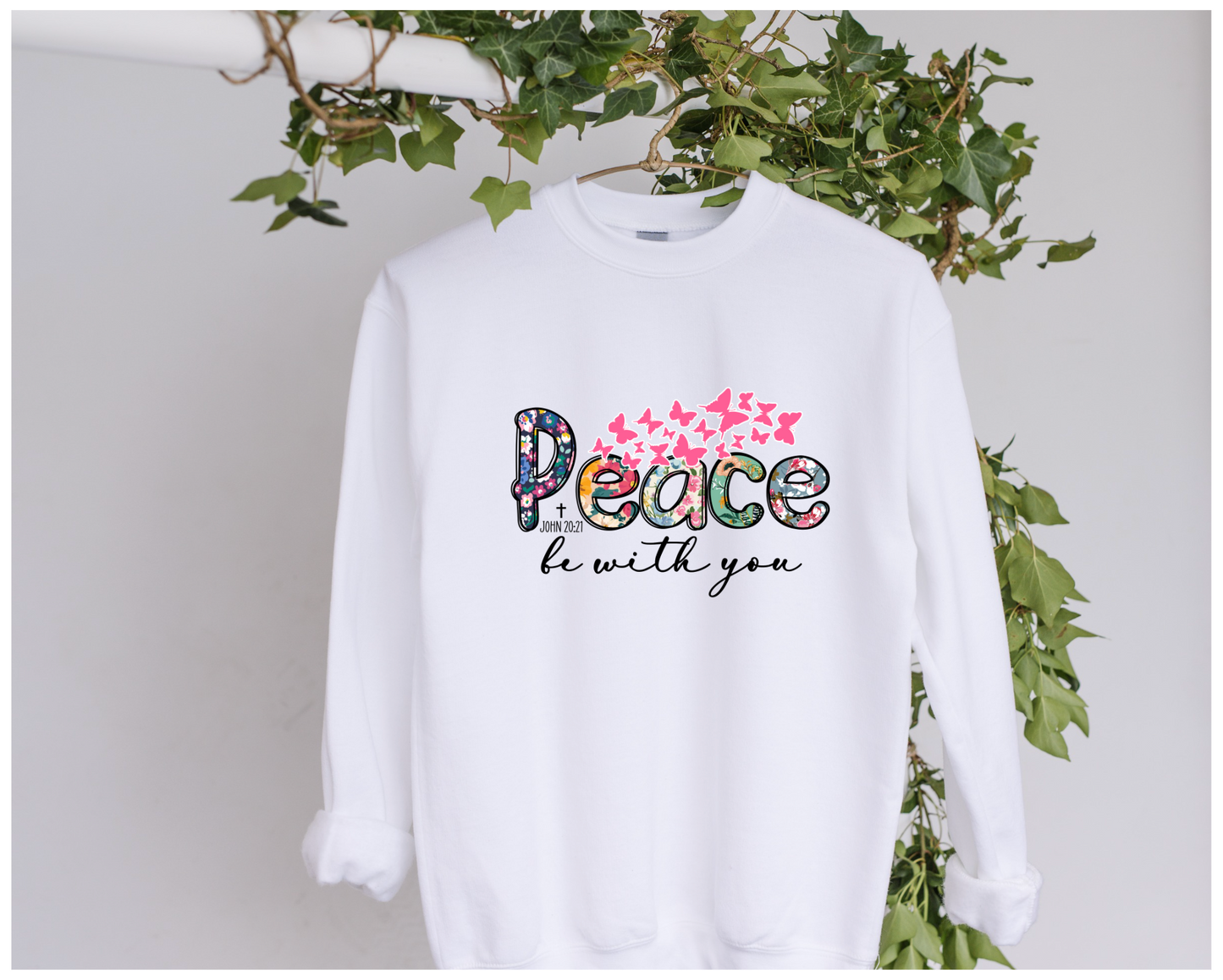 DTF Peace Be With You Clothing Designs