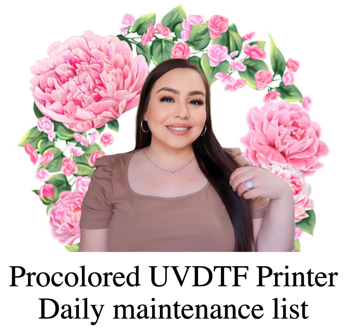 Daily maintenance list - UVDTF Printer