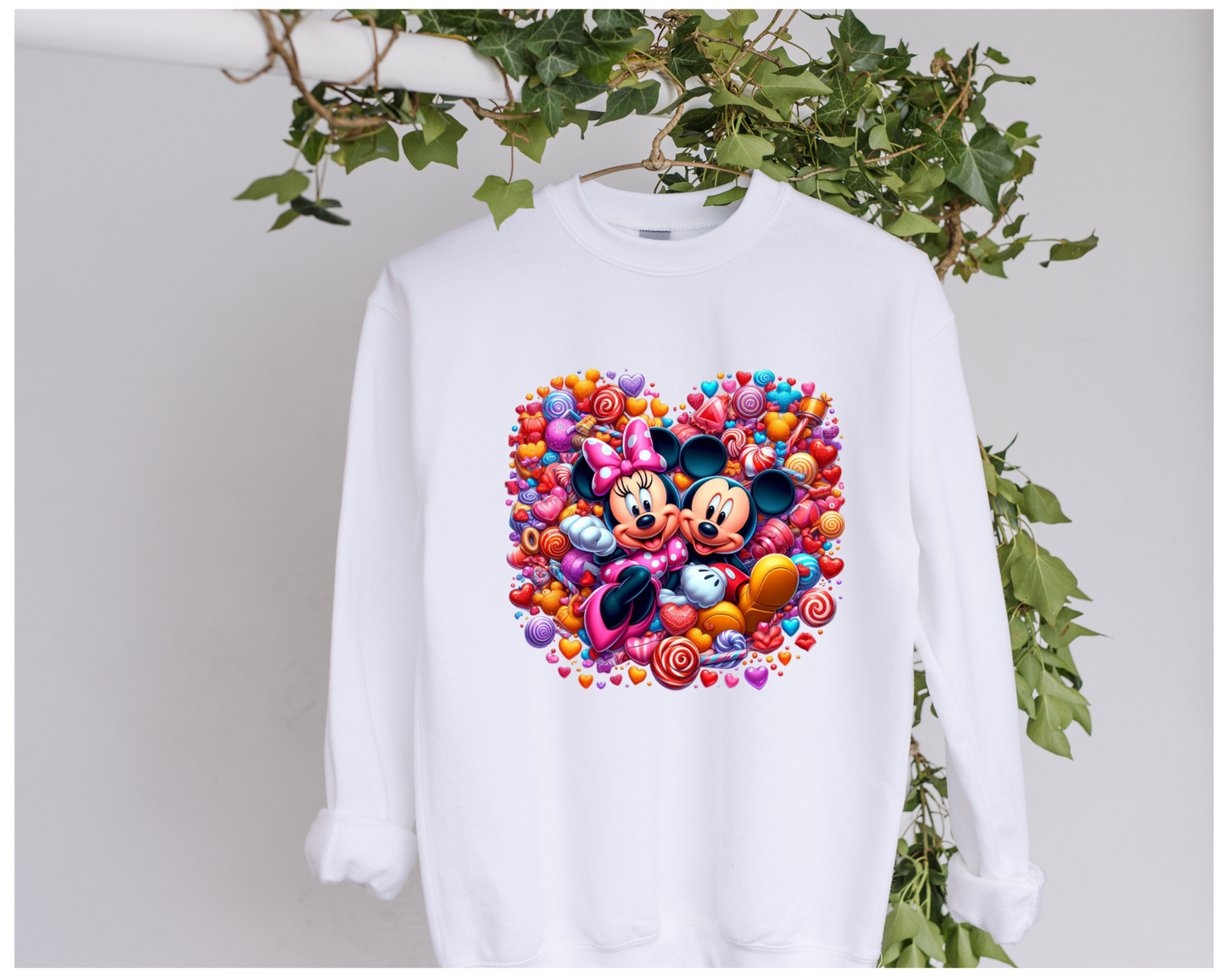 DTF Mouse Couple Candy Clothing Designs