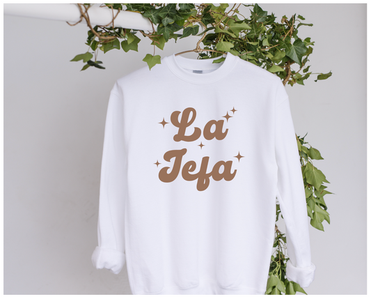 DTF La Jefa Clothing Designs