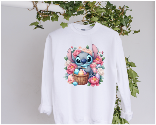 DTF Easter Spring Alien Clothing Designs