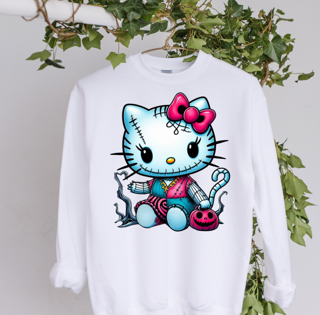 Crewneck Sally Kitty Horror