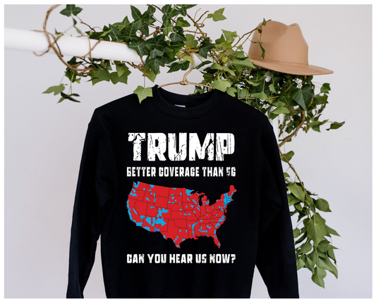 DTF Trump 5G Map Clothing Designs