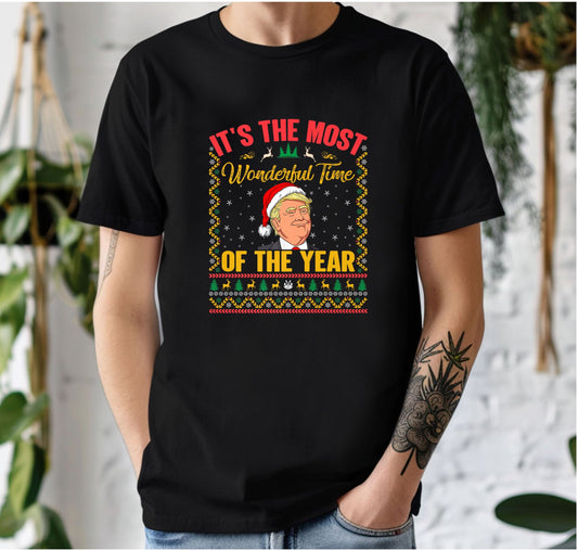 DTF Trump Its The Most Wonderful Time Clothing Designs