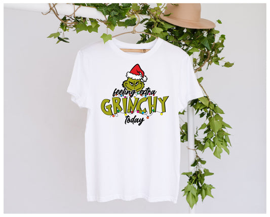 DTF Feeling Extra Grinchy Clothing Designs