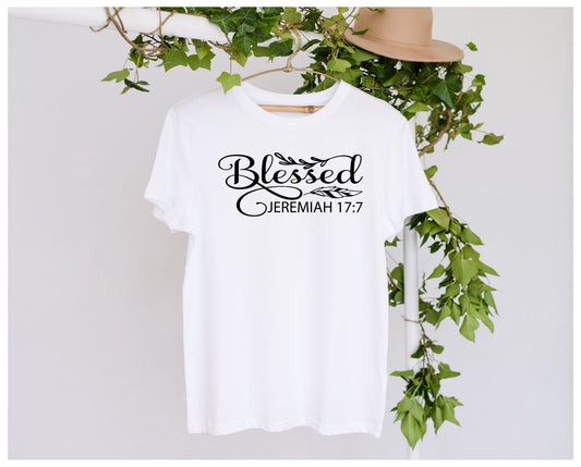 DTF Blessed Jeremiah Clothing Designs