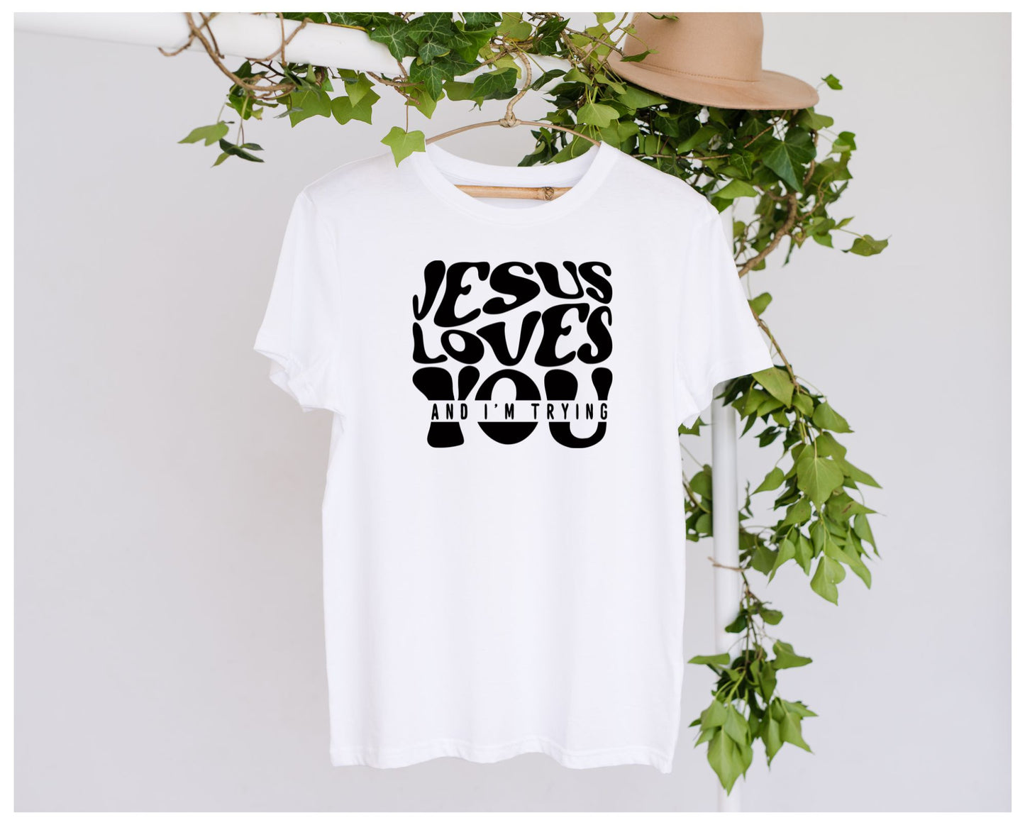 DTF Jesus Loves You Clothing Designs