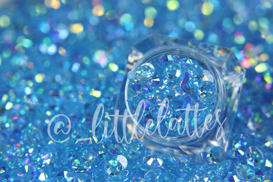 Transparent Light Sapphire AB Rhinestones