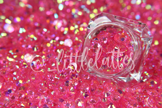 Transparent Light Rose AB Rhinestones