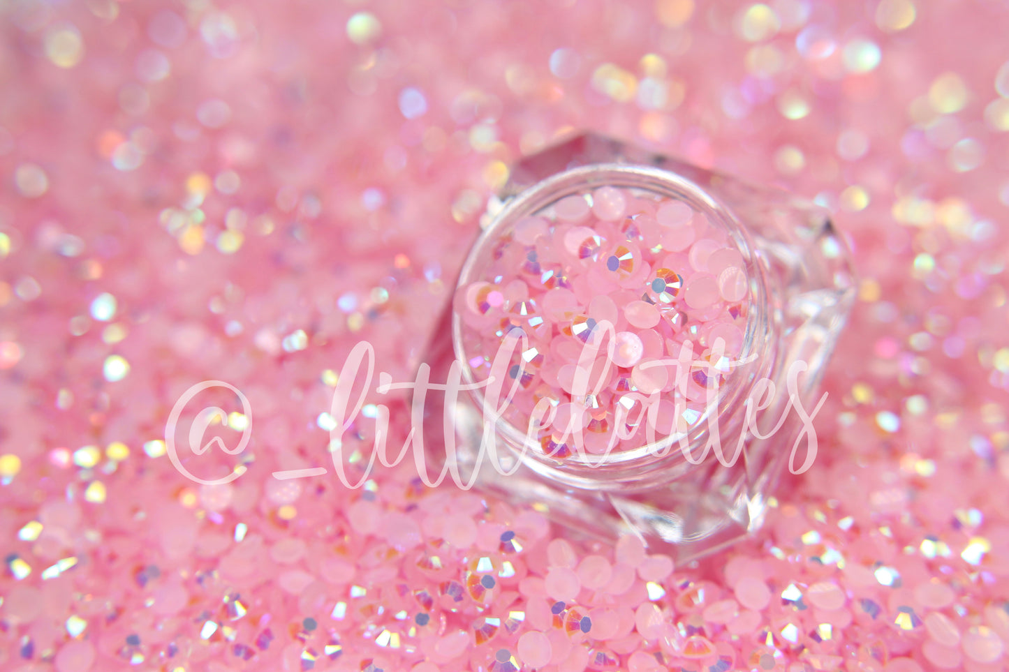 Jelly Pink AB Rhinestones 3mm